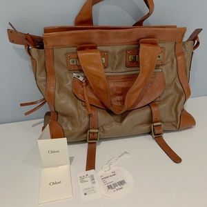 Leather Chloe leather Tote bag